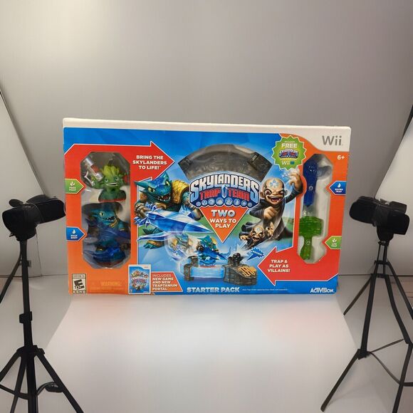 Skylanders Trap Team Starter Pack Nintendo Wii Brand New Factory Sealed Game Set - Picture 1 of 3